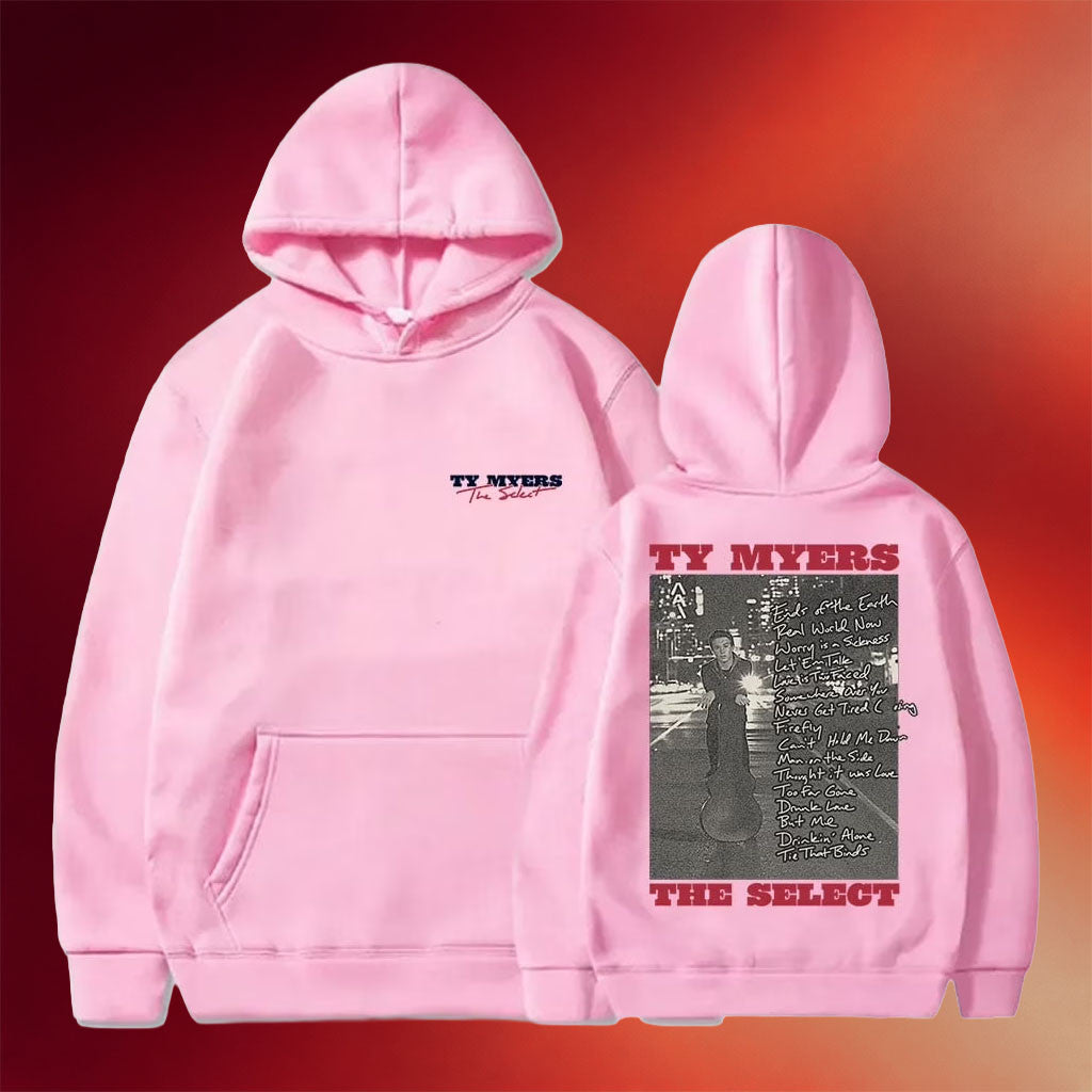 Ty Myers Merch Ty Myers The Select Album 2025 Tour Hoodie Birthday Gifts For Daughter