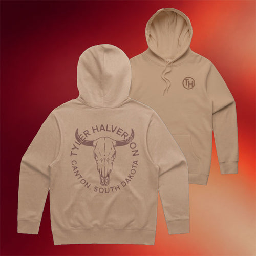 Tyler Halverson Store Merch Skull Hoodie