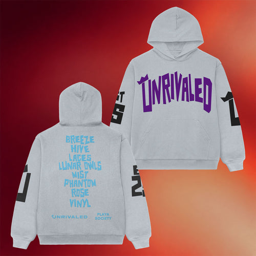 Unrivaled Merch 2026 Playa Society x Unrivaled All League Hoodie Gift For Basketball Lover