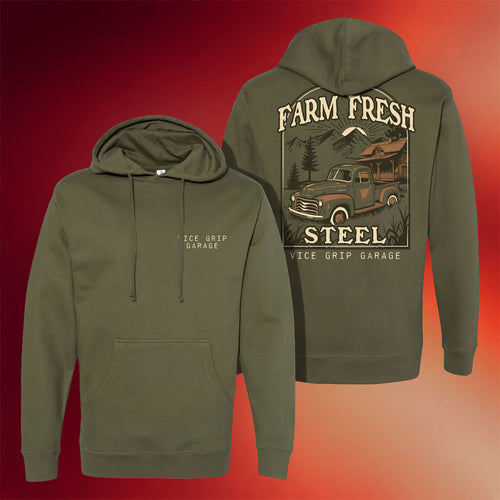 Vice Grip Garage Merch Farm Fresh Steel Truck Hoodie Birthday Gift For Father