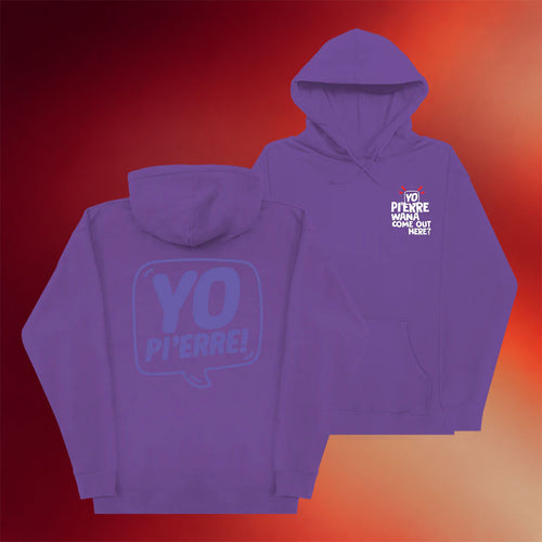Yo Pi'erre Merch 2026 Yo Pi'erre Bubble Hoodie Pi'erre Bourne Merch Present For Rapper Fans