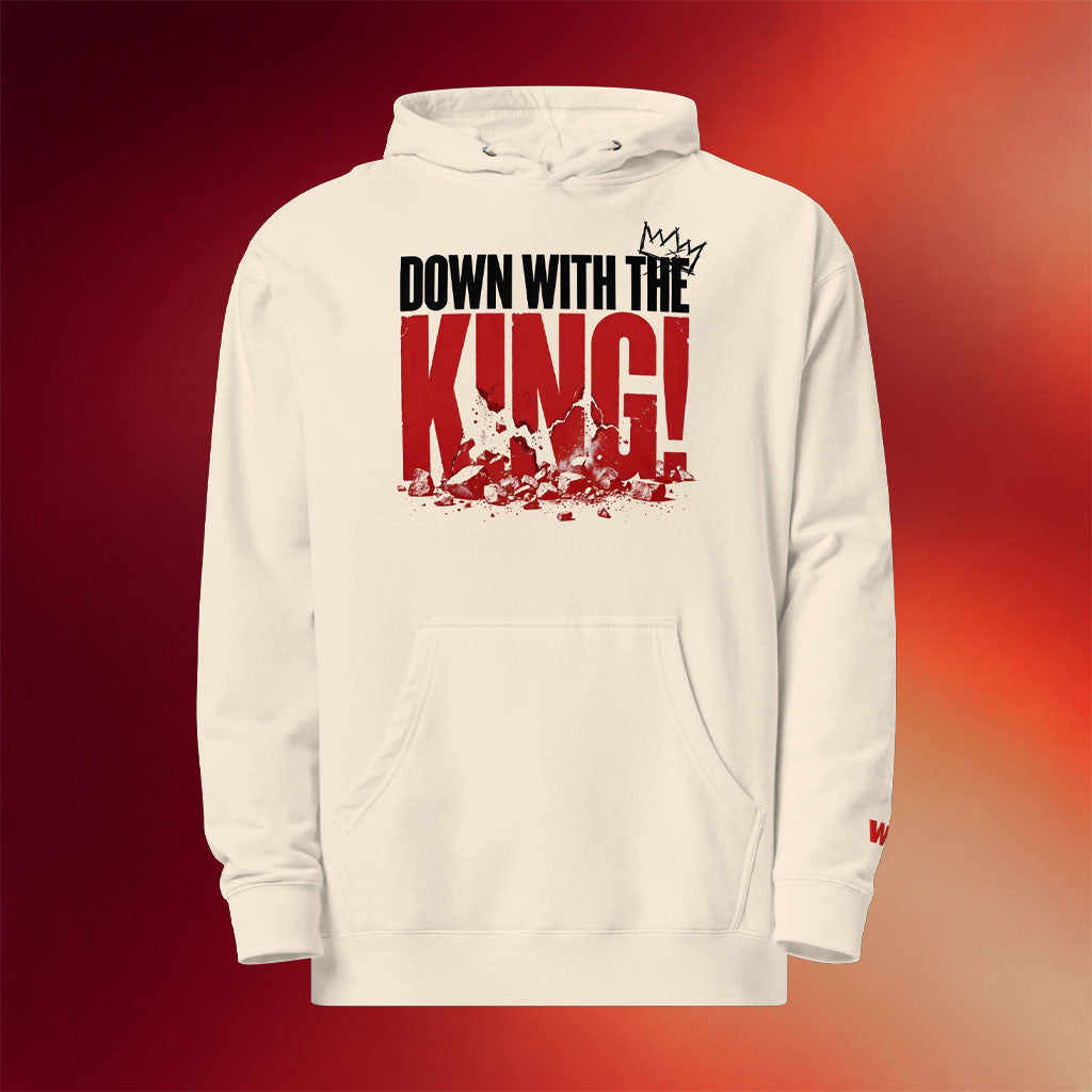 The Warning With Steve Schmidt Merch 2026 Constitution Is King Brick Hoodie Father's Day Gifts