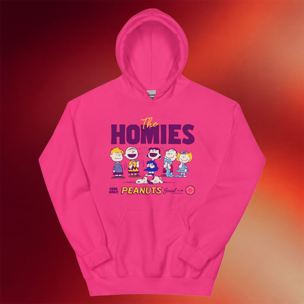 Peanuts Merch The Homies Peanuts Hoodie Birthday Presents For Girlfriend