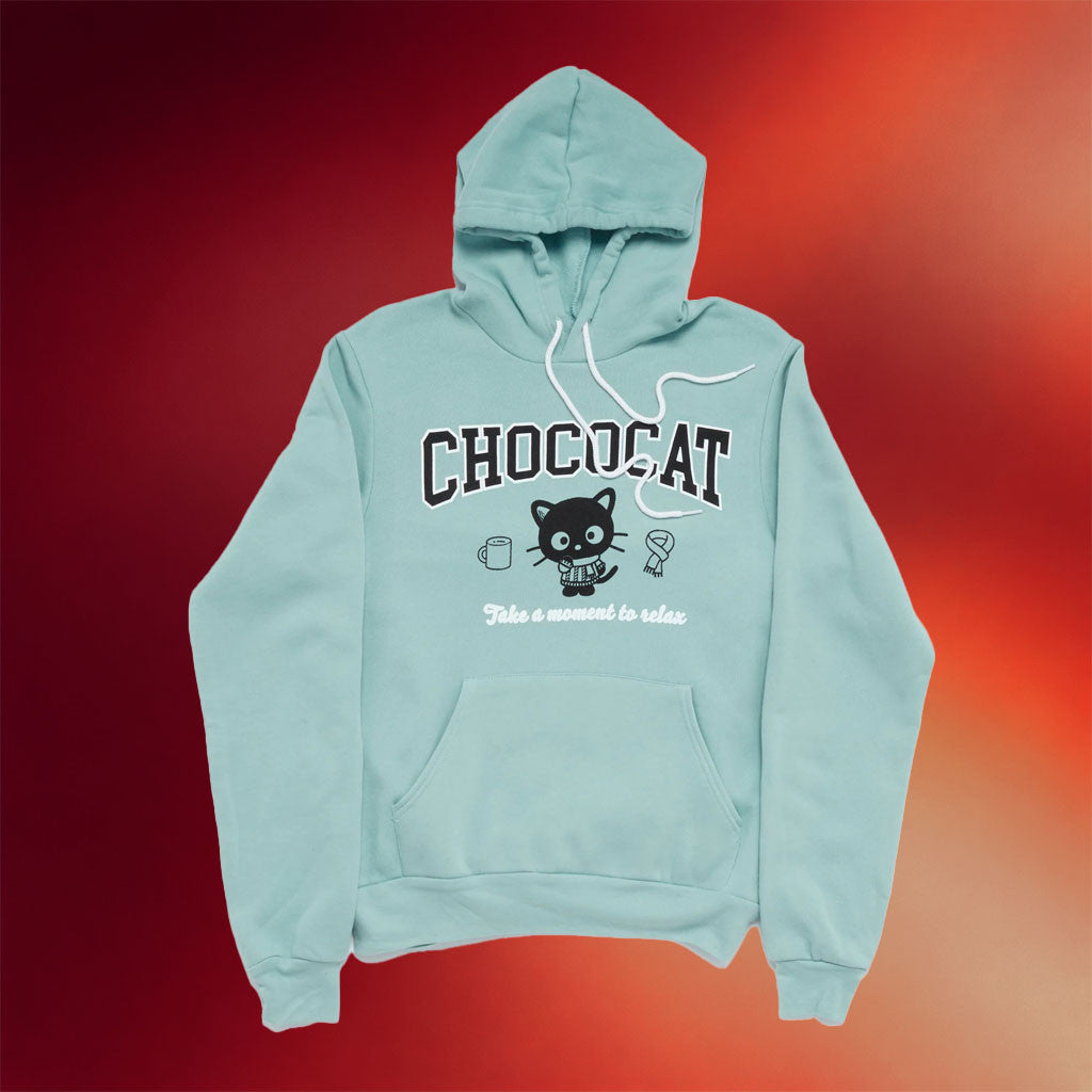 Sanrio Merch Store Shop Chococat Adult Take A Moment To Relax Hoodie