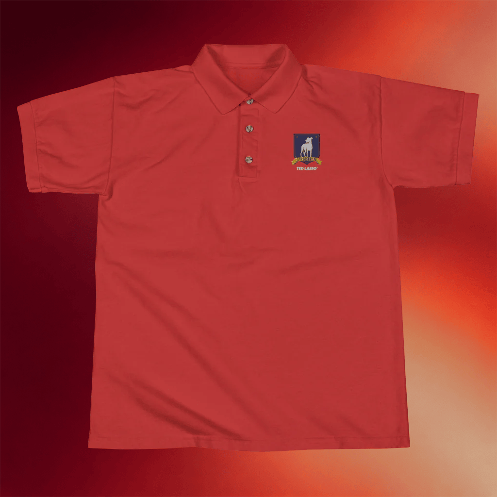 WB Merch 2026 Ted Lasso AFC Richmond Crest Polo Shirt Birthday Gifts Ideas For Him
