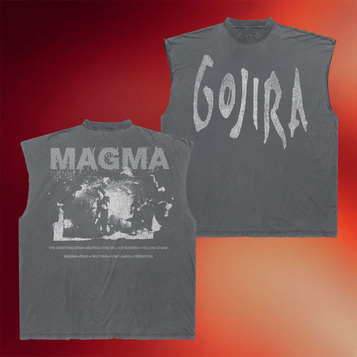 Gojira Merch 2026 Magma Live Tank Top Unique Gifts For Music Lovers