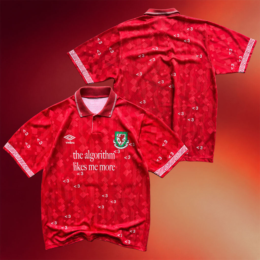 Artificial Fever Merch 2026 Wales World Cup The Algorithm Likes Me More Polo Shirt Gift For Him
