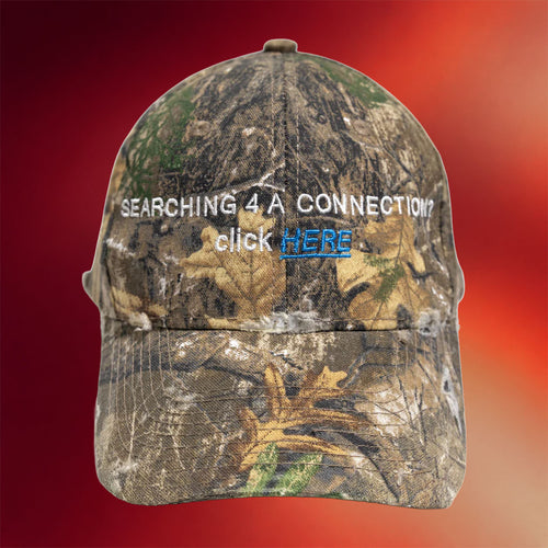 Artificial Fever Merch 2026 Click Here Camo Hat Embroidered Present For Friends