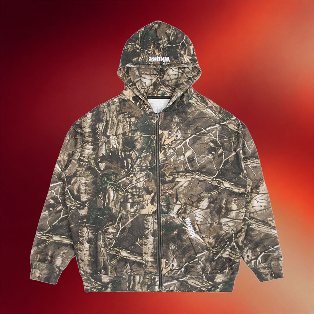 WNDRR Merch 2026 WNDRR Halo Zip Hoodie Camo Birthday Presents For Boyfriend