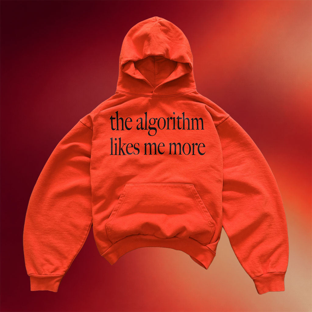Artificial Fever Merch 2026 The Algorithm Likes Me More Hoodie Unique Gifts For Besties