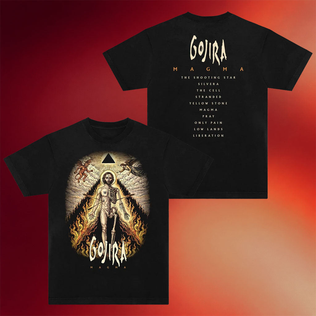 Gojira Merch 2026 Magma Flesh And Bone T-Shirt Best Gift For Band Fans