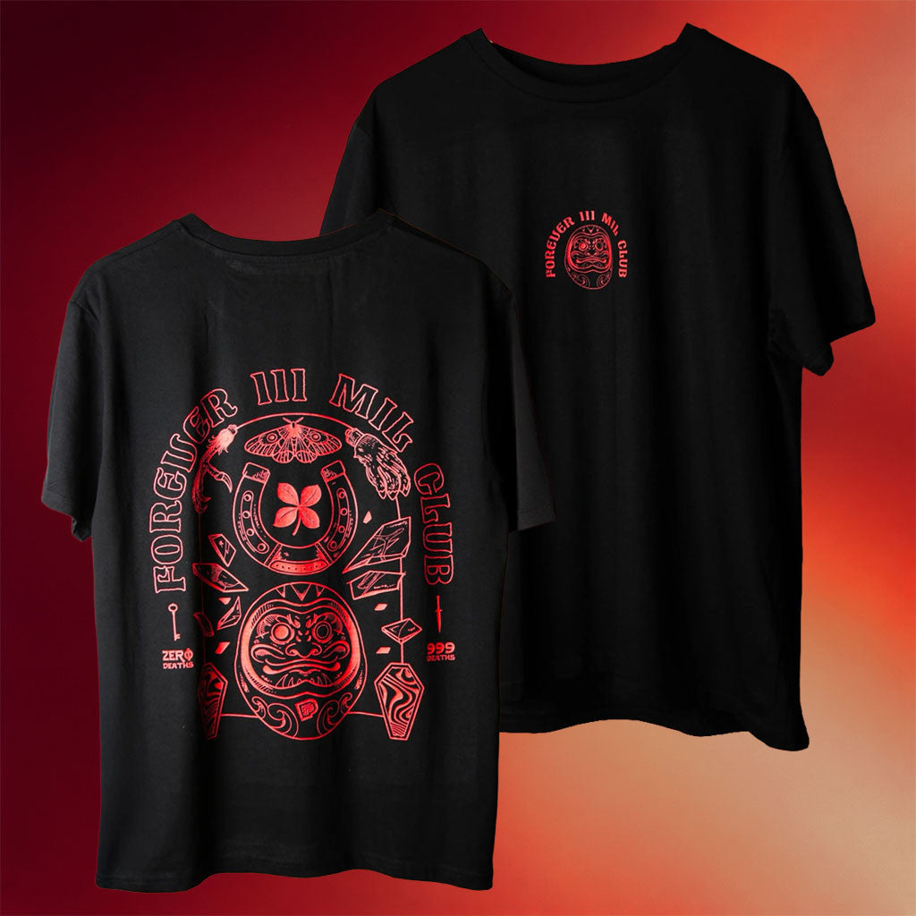 PewDiePie Merch 2026 Forever 111 Club T-Shirt Black Gifts Ideas For Brothers