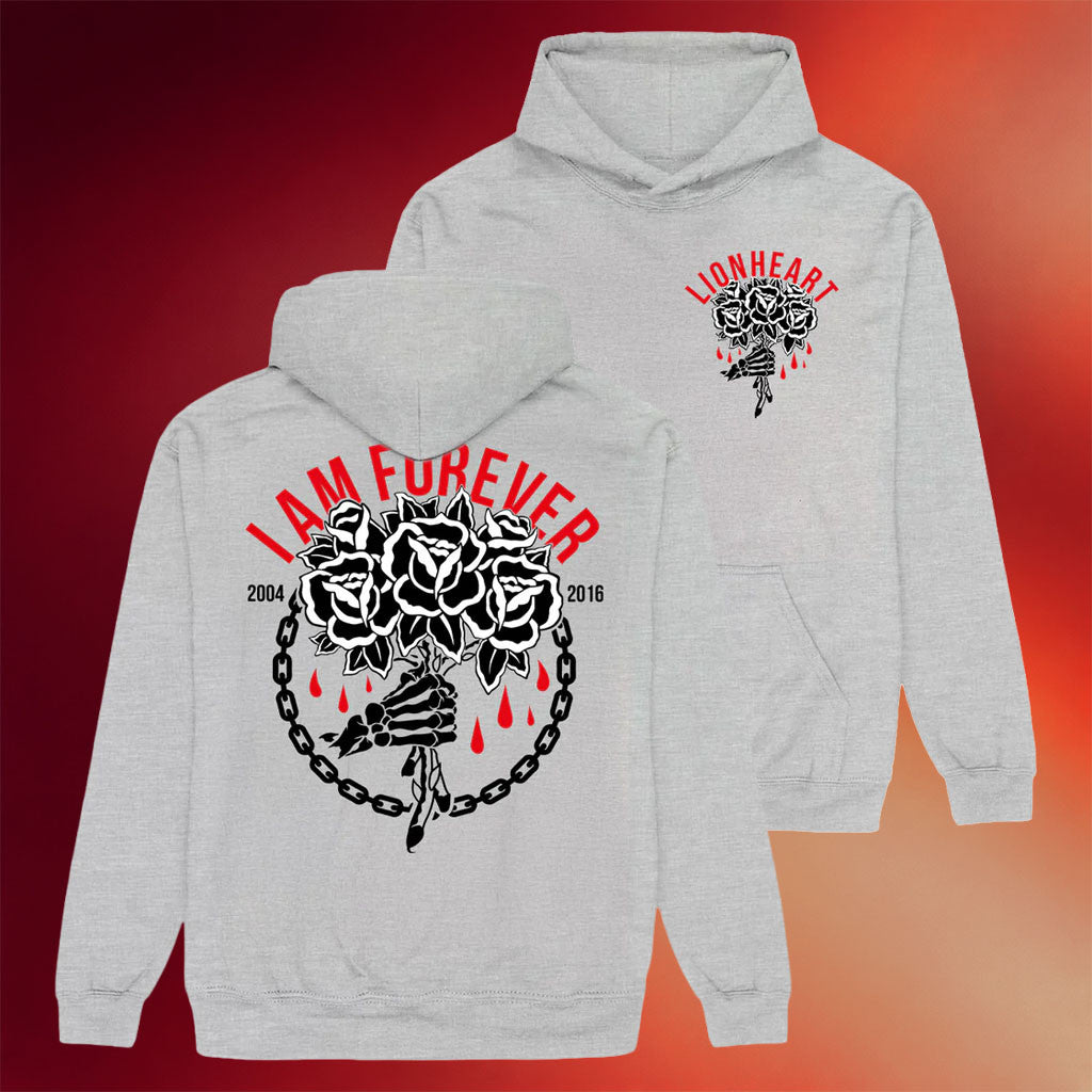 Lionheart Merch Roses Hoodie I Am Forever Hoodie Music Gift Ideas For Guys