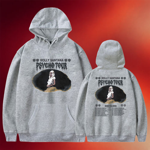 Molly Santana Merch Psycho Tour Hoodie Rap Lover Hoodie Best Gifts For Brothers