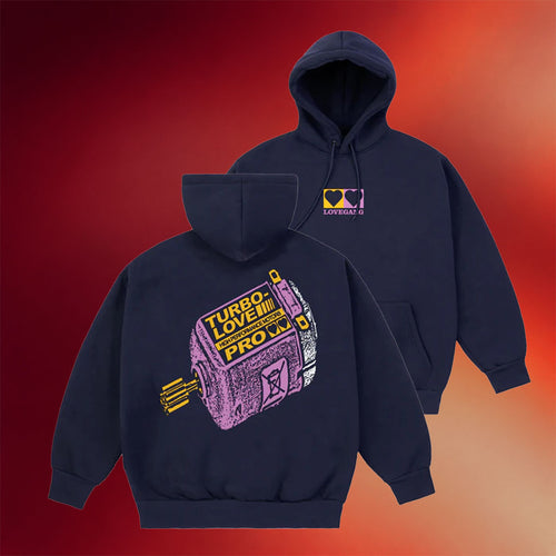 Lovegang Brand Merch TURBO LOVE Hoodie Lovegang Hoodie Birthday Gift For BFF