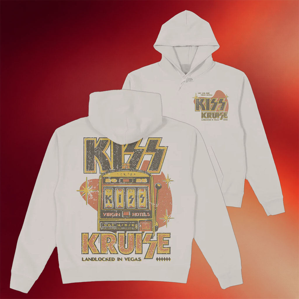 Kiss Merch Landlocked In Vegas Day Hoodie Birthday Gift Ideas For Rock Band Fans