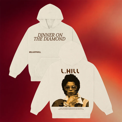 Lauryn Hill Merch 2026 MLH Charity Hoodie Dinner On The Diamond Hoodie Gifts For Music Lovers