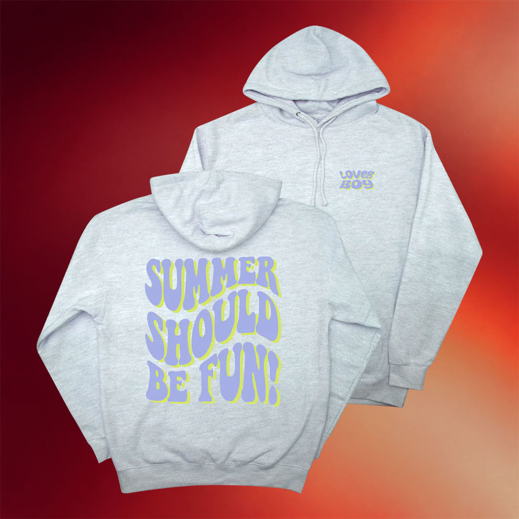 Loverboy Merch 2026 Summer Should Be Fun Hoodie Loverboy Hoodie Gifts For Friends