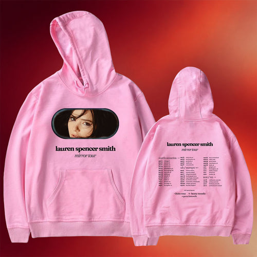 Lauren Spencer Smith Merch 2026 Mirror Tour Album Hoodie Gifts For Music Enthusiasts