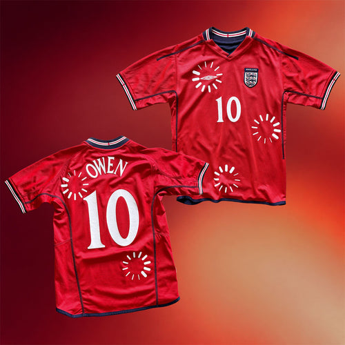 Artificial Fever Merch 2026 Owen #10 England World Cup Jersey Gift For Football Lovers