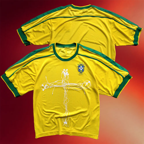 Artificial Fever Merch 2026 Brazil World Cup Jersey Best Gift For Football Lovers
