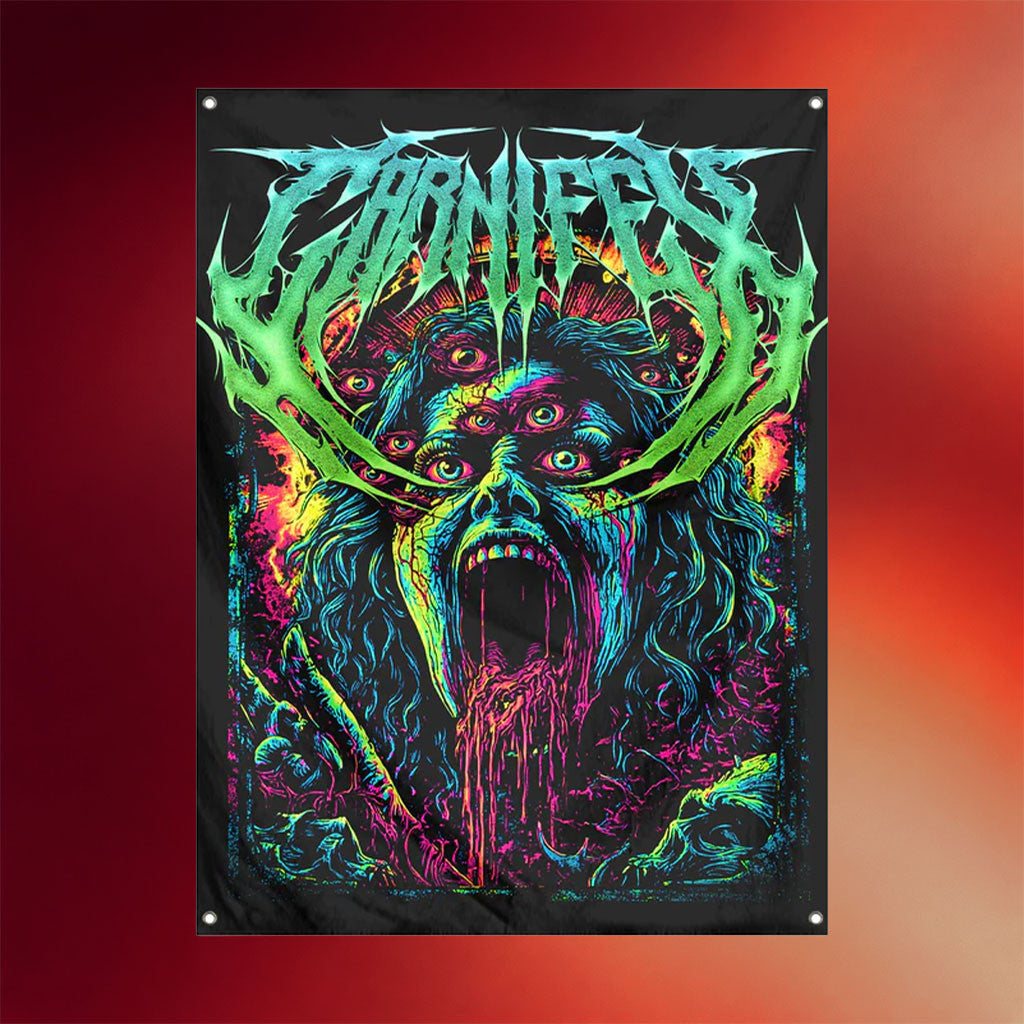 Indiemerch Merch 2026 Carnifex ADHD Flag Indoor Outdoor Decor Carnifex Merch Gift For Fans
