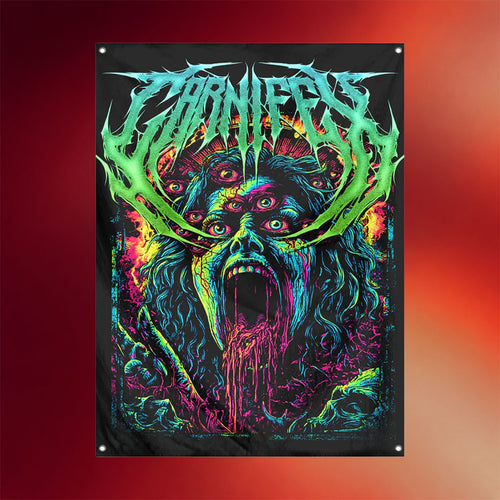 Indiemerch Merch 2026 Carnifex ADHD Flag Indoor Outdoor Decor Carnifex Merch Gift For Fans