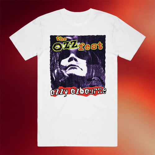 Ozzy Osbourne Merch 2026 Ozzfest Portrait T-Shirt Ozzy Osbourne Shirt Gifts For Music Fans