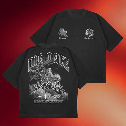 Carry The Fire Merch 2026 Pale Horse T-Shirt Die Once Live Forever Shirt Present For Brothers