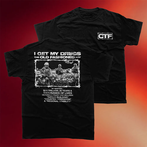 Carry The Fire Merch 2026 Poppy T-Shirt I Get My Drugs Shirt Present For Dad