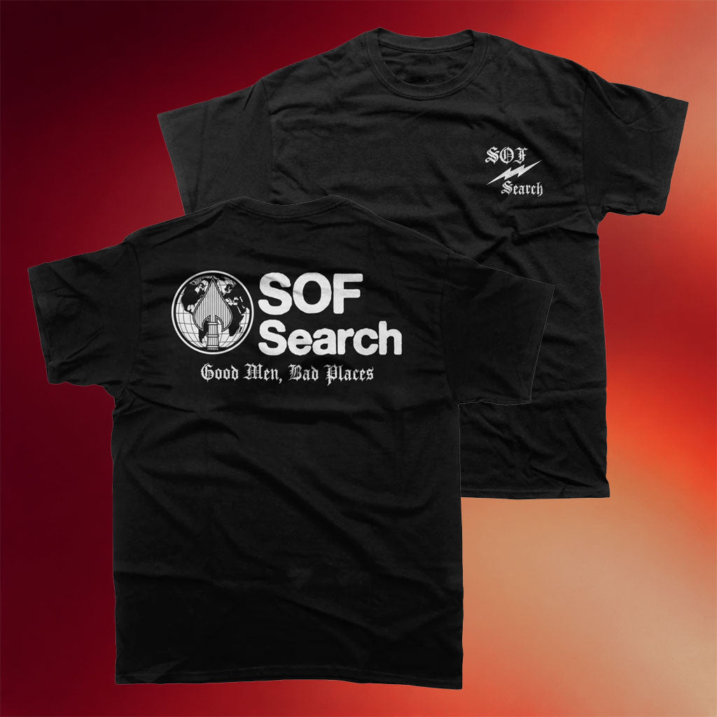 Carry The Fire Merch 2026 SOF Search T-Shirt Good Men Bad Places Shirt Gift For Brother
