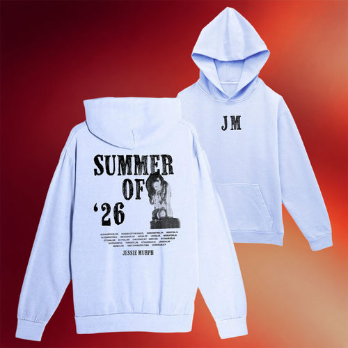 Jessie Murph Merch 2026 JM Summer Hoodie Jessie Murph Hoodie Best Gift For Music Fans