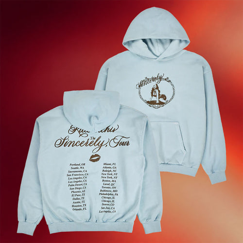 Kali Uchis Merch 2026 Sincerely Tour Date Hoodie Kali Uchis Tour Merch Present For Music Lovers