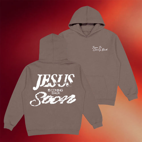 Josiah Queen Merch 2026 Jesus Is Coming Back Soon Hoodie Christian Gift Ideas