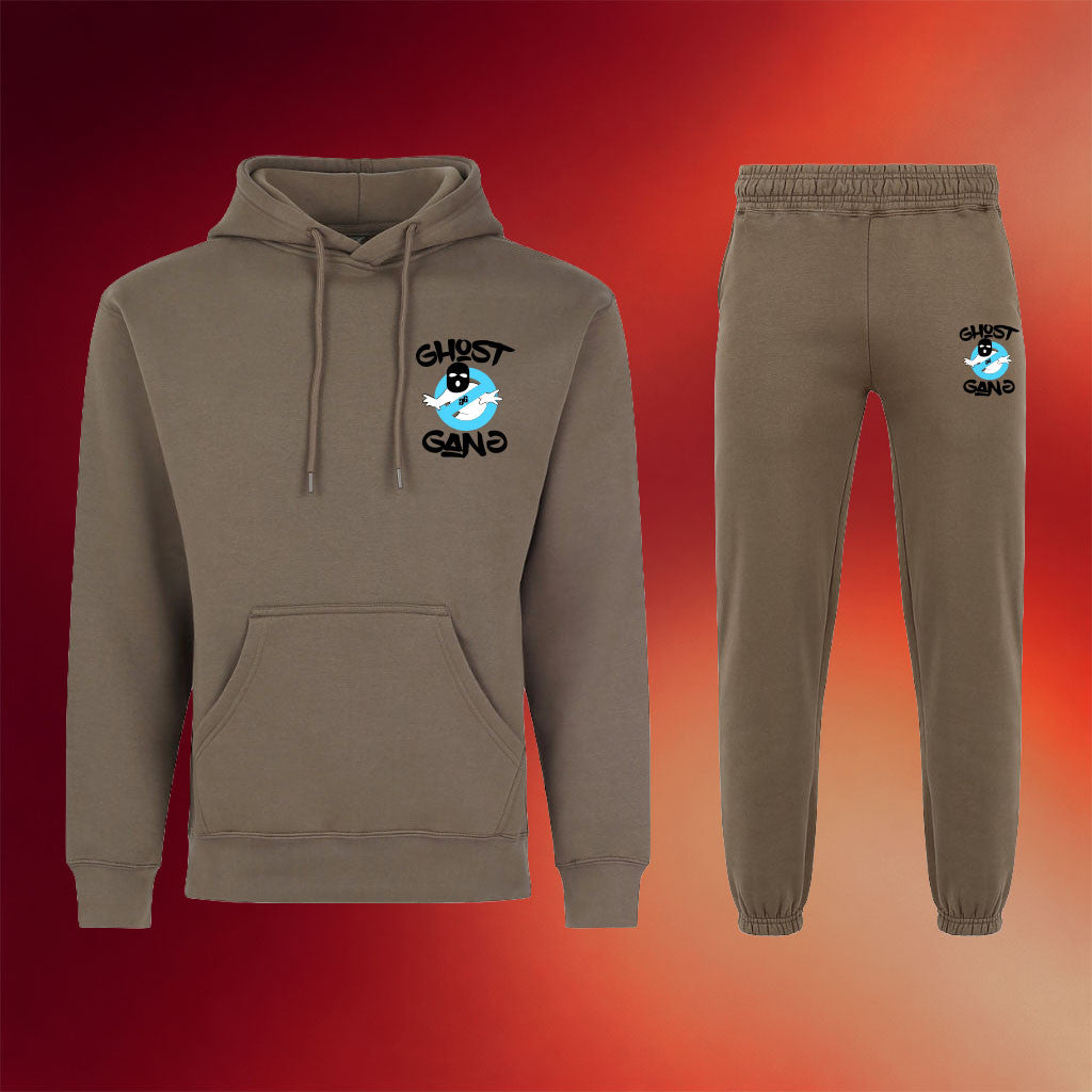 Ghost Gang Merch GG Hoodie And Sweatpant Sets Gift Ideas For Him Her