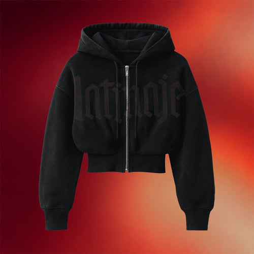 Cazzu Merch 2026 Latinaje Cropped Hoodie Music Lover Gift Ideas For Her