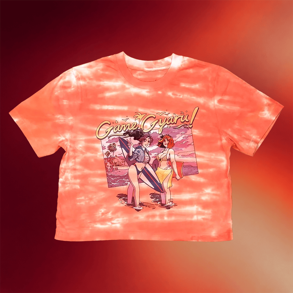 Game Grumps Merch Game Gyaru City Pop Cropped Shirt Gifts For Sisters