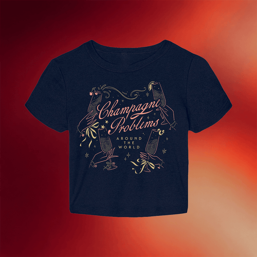 The Lost Bros Merch 2026 Champagne Problems Cropped T-Shirt Birthday Gift For Daughter