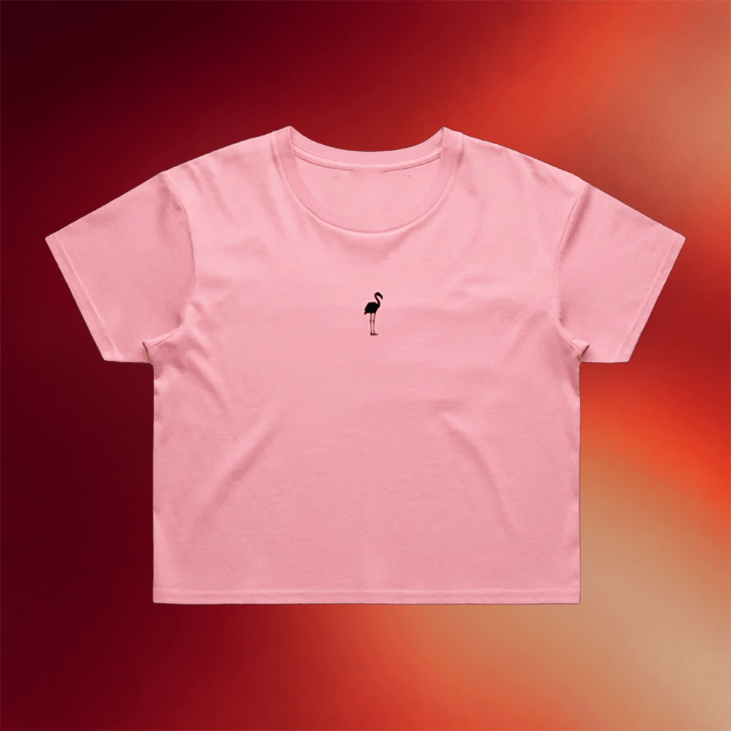 Sleep Token EU Merch Flamingo Cropped T-Shirt Sleep Token Shirt Best Gifts For Rock Fans