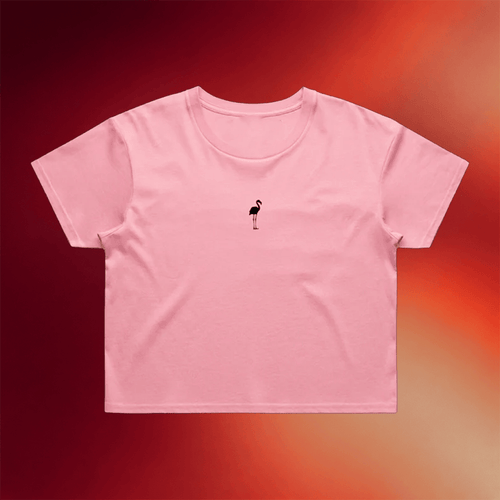 Sleep Token EU Merch Flamingo Cropped T-Shirt Sleep Token Shirt Best Gifts For Rock Fans