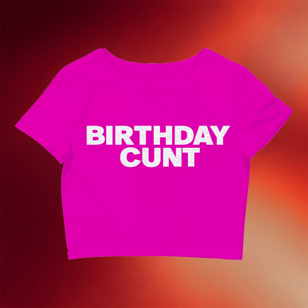 Kayla Malec Merch 2026 Kayla Malecc Birthday Cunt Cropped T-Shirt Gifts For Her
