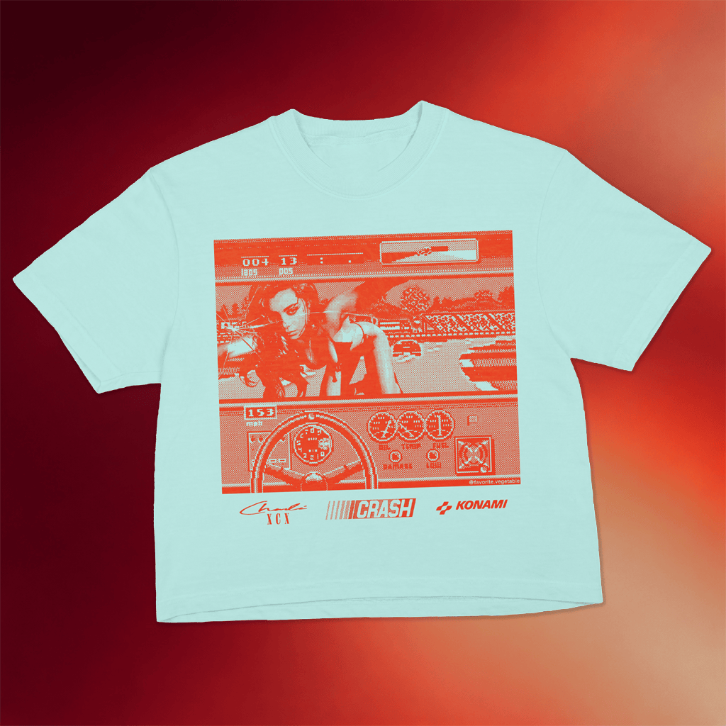 Favorite Vegetable Merch 2026 Crash XCX Cropped T-Shirt Birthday Gift Ideas For Her