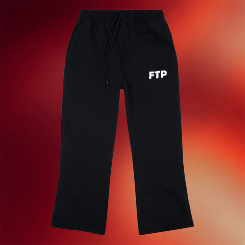 FTP Merch 2026 Logo Sweatpants Black FTP Apparel Good Gifts For Boyfriend