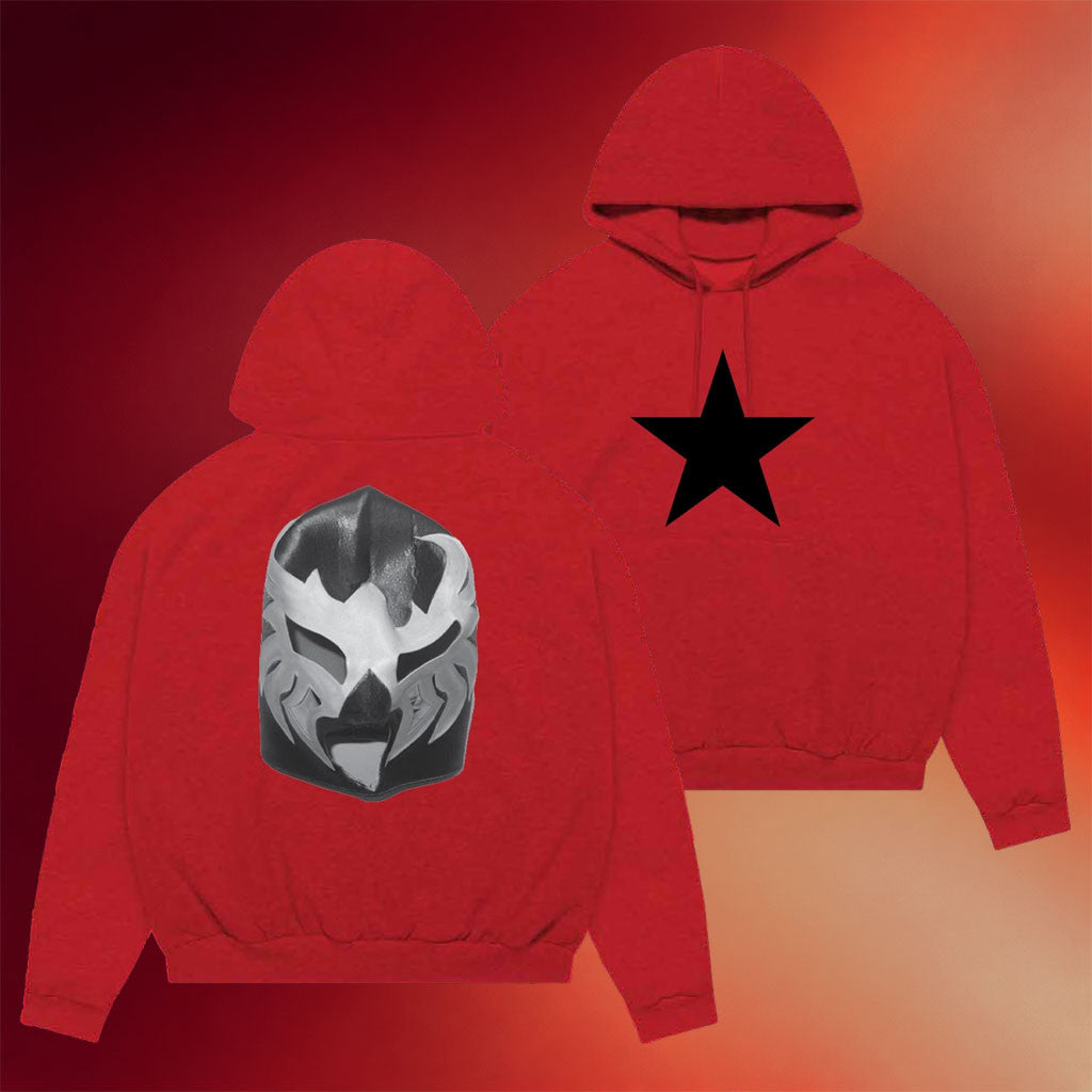 Ye Bully Merch 2026 Mask Red Hoodie Kanye West Merch Gift For Rap Music Fans