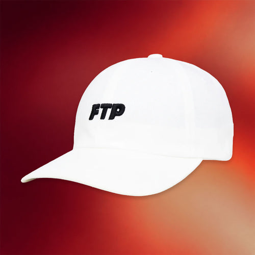 FTP Merch 2026 Logo Embroidered Hat White FTP Hat Special Present For Friends