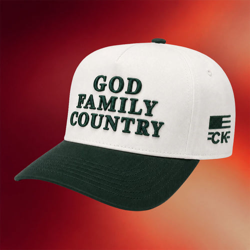 Charlie Kirk Merch 2026 God Family Country Embroidered Hat CK Hat Best Gift For Supporters