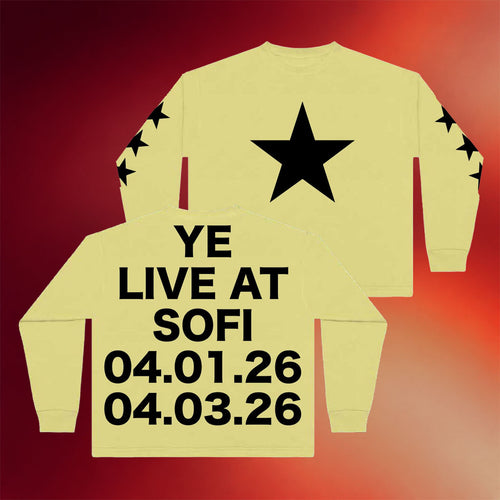 Ye Bully Merch Kanye West Live At Sofi Long Sleeve Shirt Kanye West Concert Merch 2026