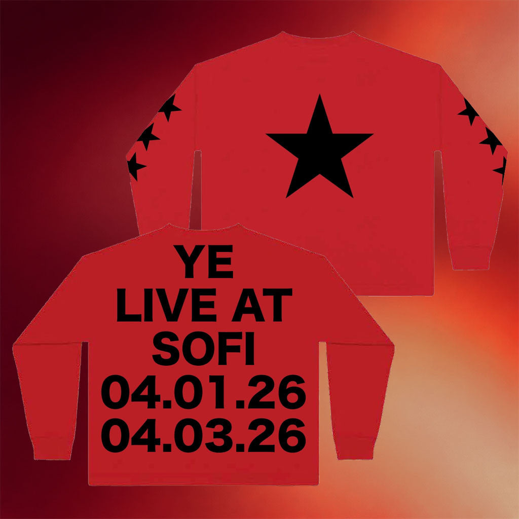 Ye Bully Merch Kanye West Live At Sofi Long Sleeve Shirt Kanye Tour Merch 2026 Rapper Fan Gifts