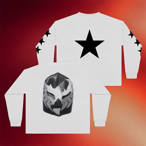 Ye Bully Merch Kanye West 2026 Mask Long Sleeve Shirt Ye Tour Merch Best Gift For Rap Fans