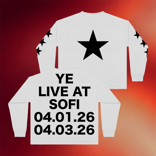 Ye Bully Merch Kanye West Live At Sofi Long Sleeve Shirt Kanye West Shirt Merch 2026